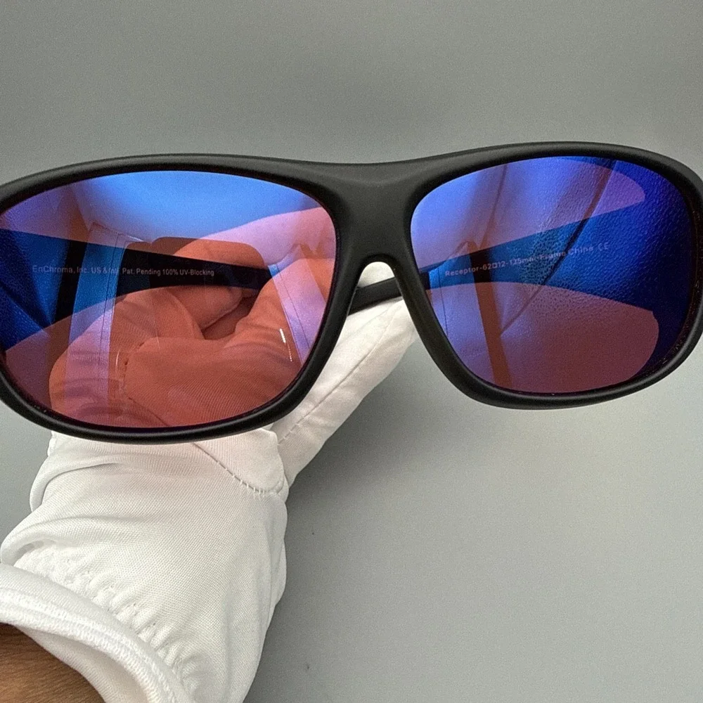 ENCHROMA RECEPTOR-AUTHENTIC 100% UV-BLOCKING: FITOVERS MATTEBLACK 62-12-135 MINT